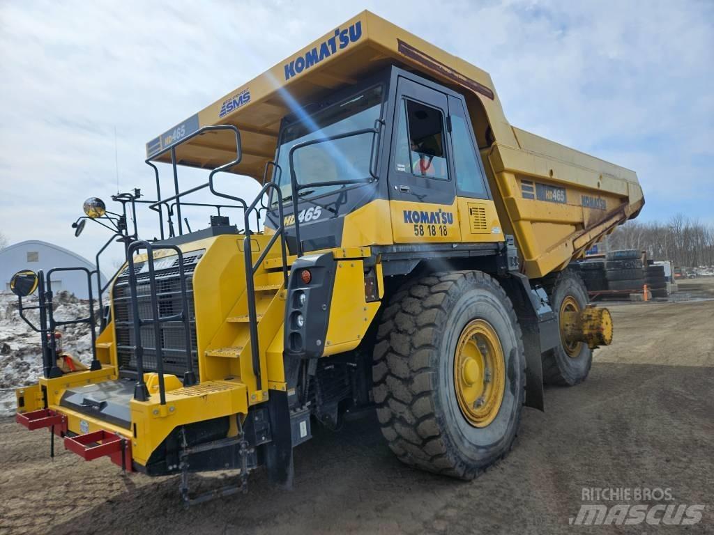 Komatsu HD465-8 Belden kirma kamyonlar