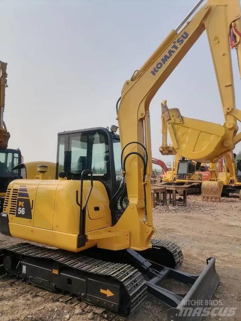 Komatsu PC56-7 Paletli ekskavatörler