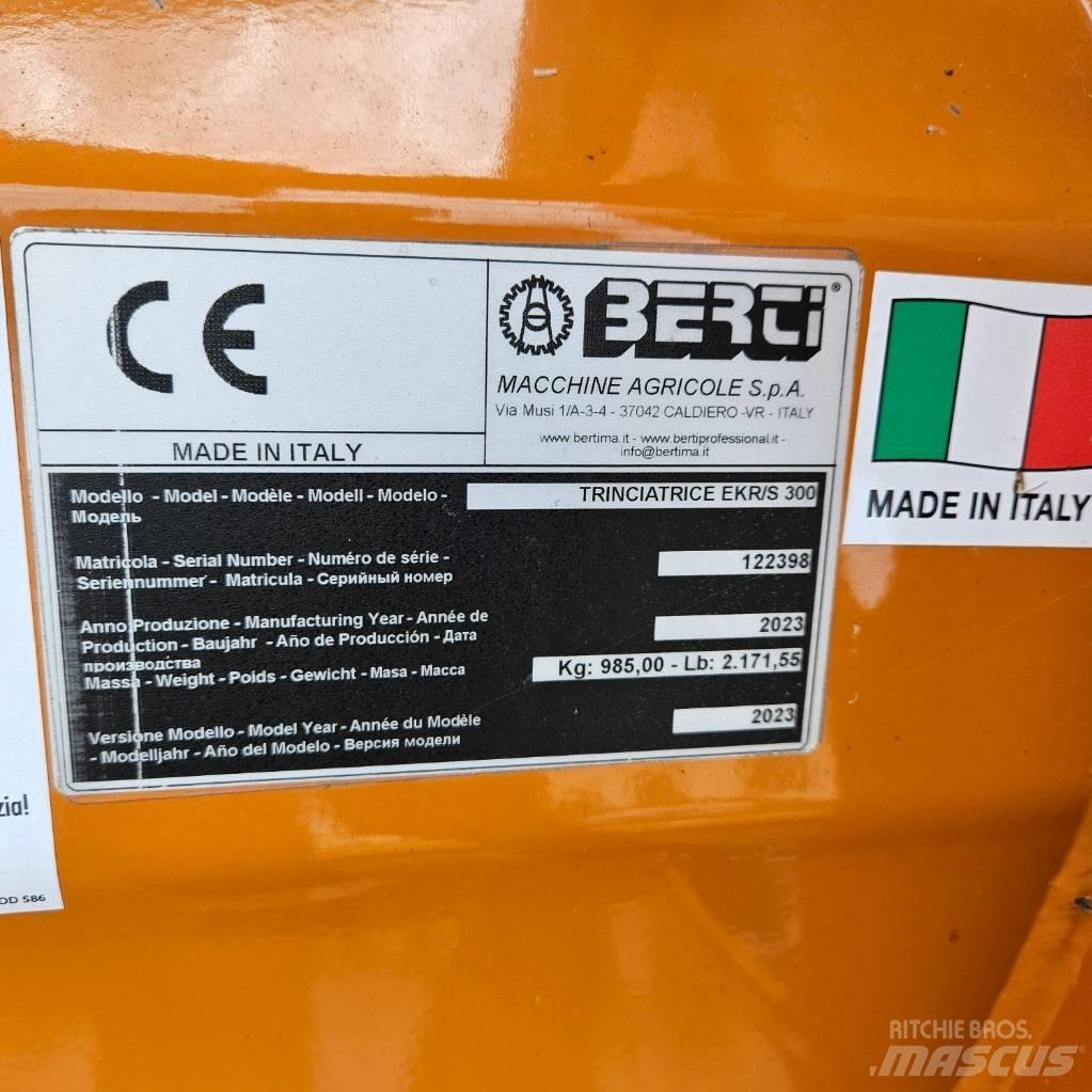 Berti EKR-S 300 Hasat makineleri