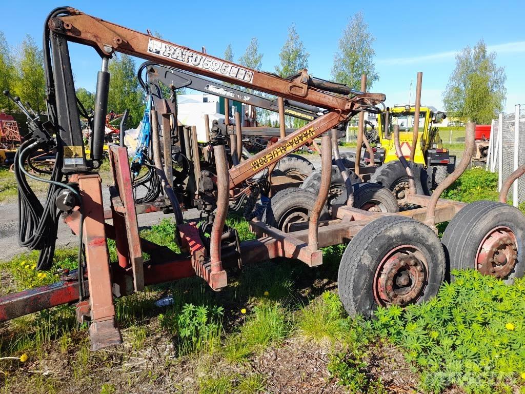 Patu 595+Metsäkärry Vinç ve yükleyiciler