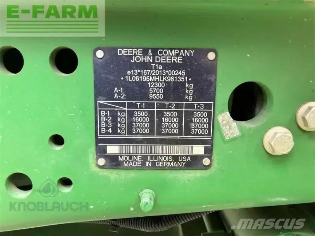 John Deere 6195m Traktörler