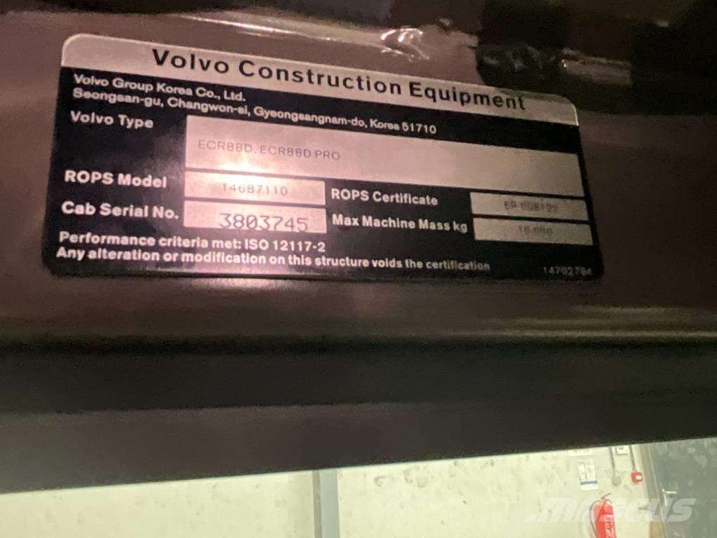 Volvo ECR 88 D Kabin