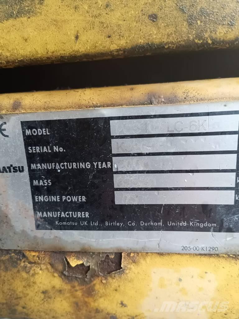 Komatsu PC 340 LC-6K Paletli ekskavatörler