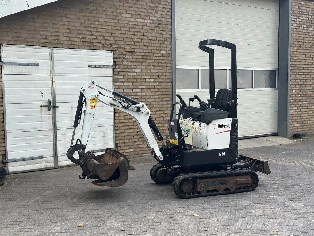 Bobcat E10 Mini ekskavatörler, 7 tona dek