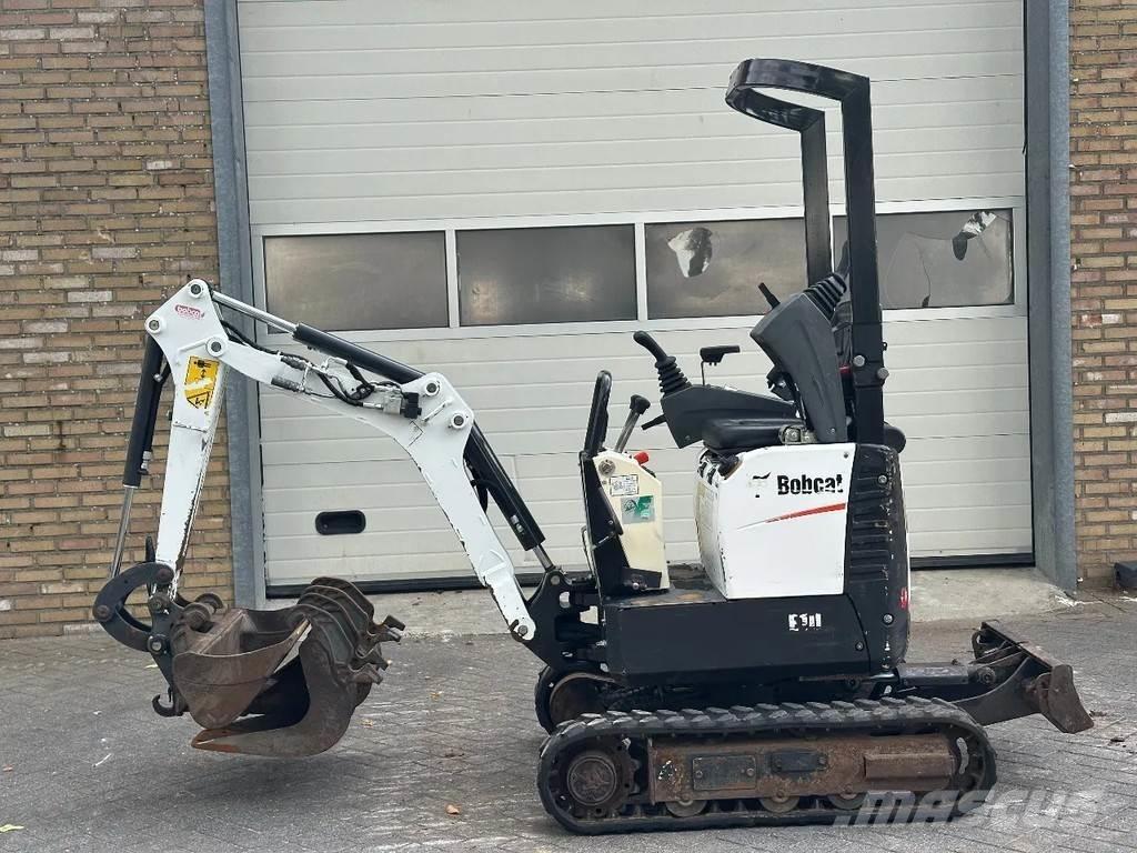 Bobcat E10 Mini ekskavatörler, 7 tona dek