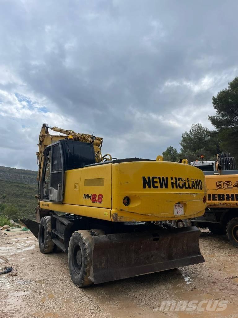 New Holland MH 6.6 Lastik tekerli ekskavatörler