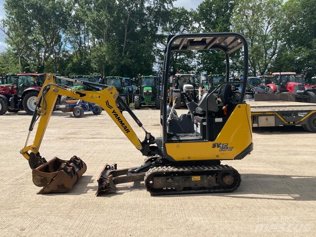 Yanmar SV 15 VT Mini ekskavatörler, 7 tona dek