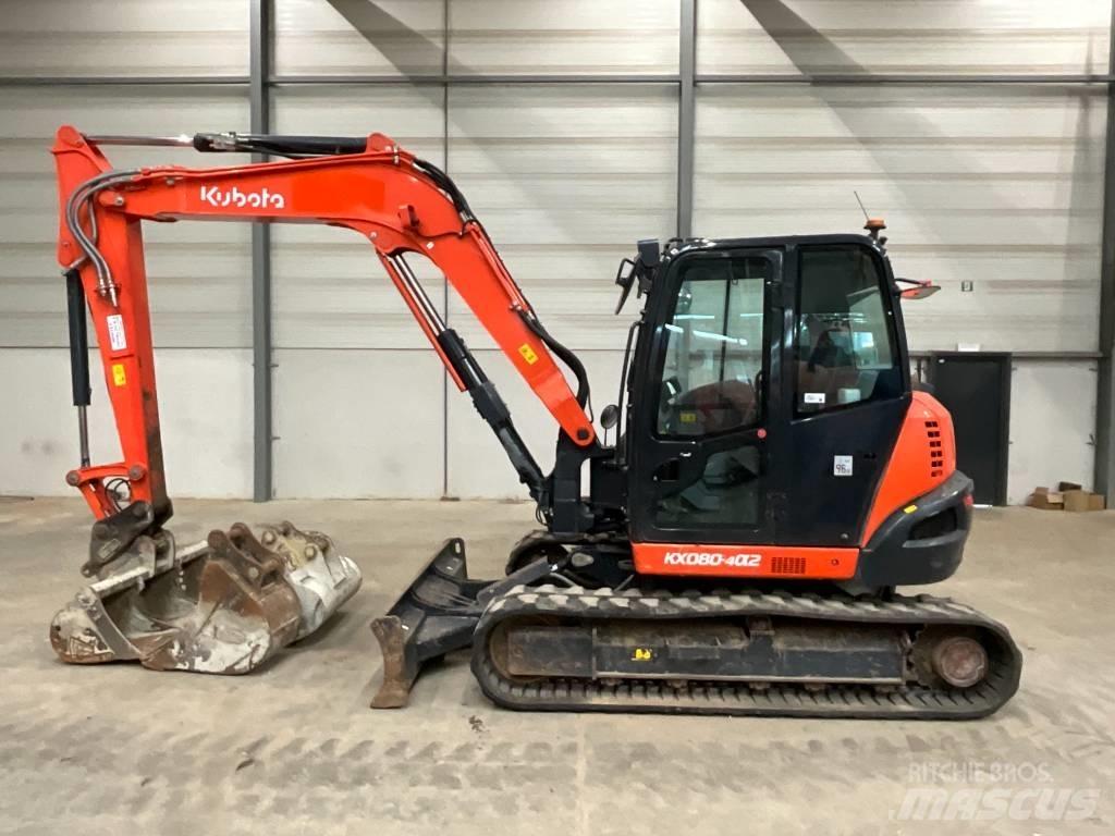 Kubota KX 080-4 A 2 Midi ekskavatörler 7 - 12 t