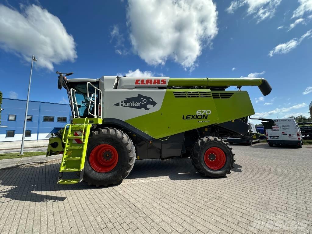 CLAAS Lexion 670 Biçerdöverler