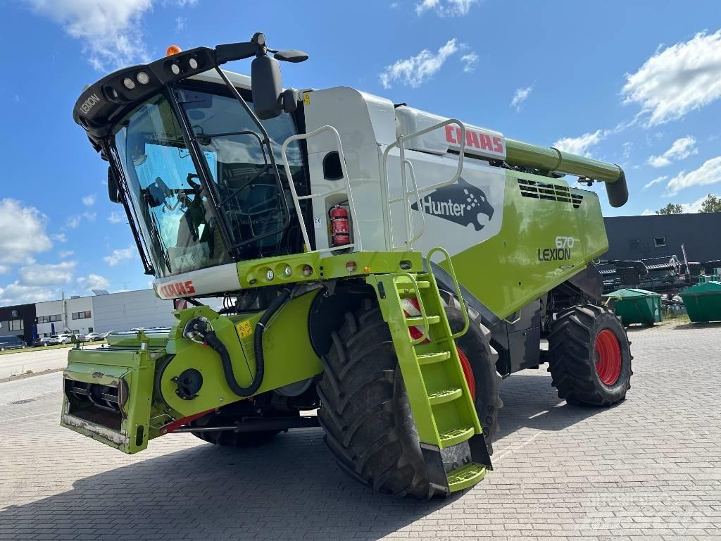 CLAAS Lexion 670 Biçerdöverler