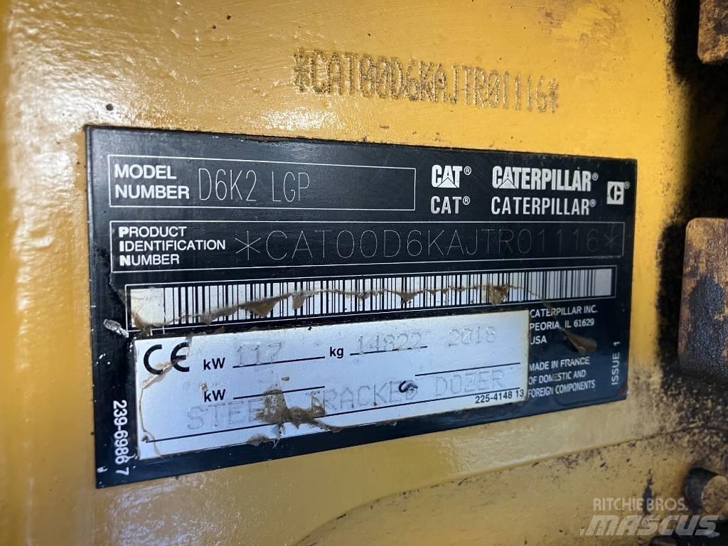 CAT D6K2 LGP Paletli dozerler