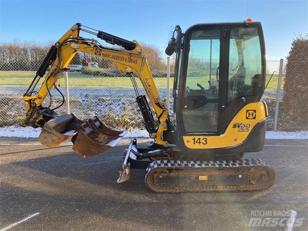 Yanmar SV22 Mini ekskavatörler, 7 tona dek