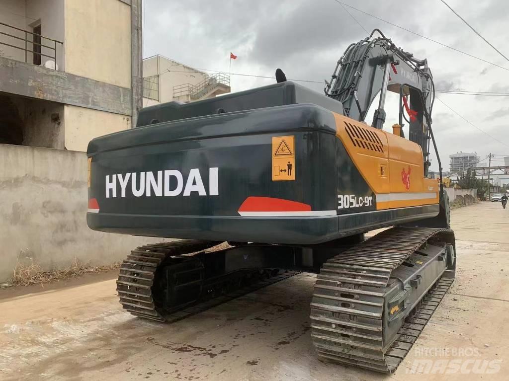 Hyundai R305LC-9T Paletli ekskavatörler