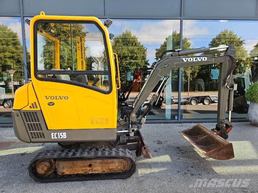Volvo EC 15 B Mini ekskavatörler, 7 tona dek