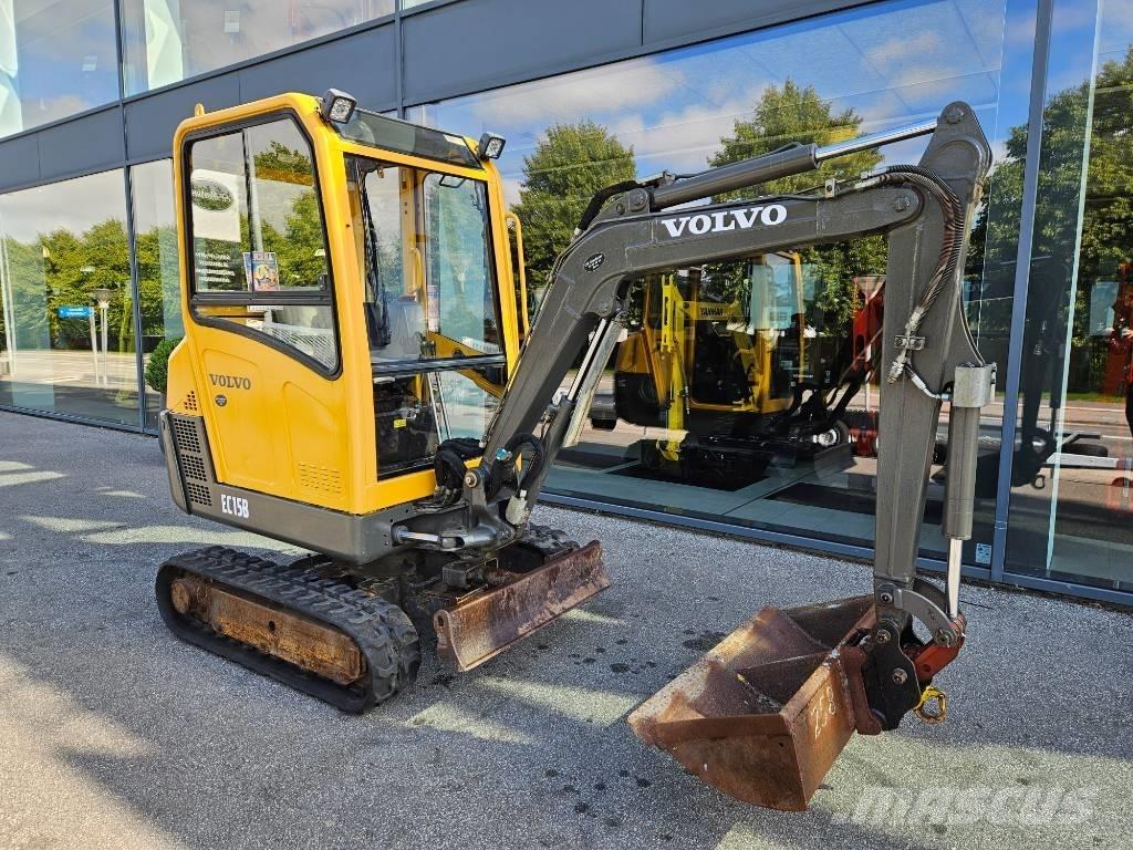 Volvo EC 15 B Mini ekskavatörler, 7 tona dek