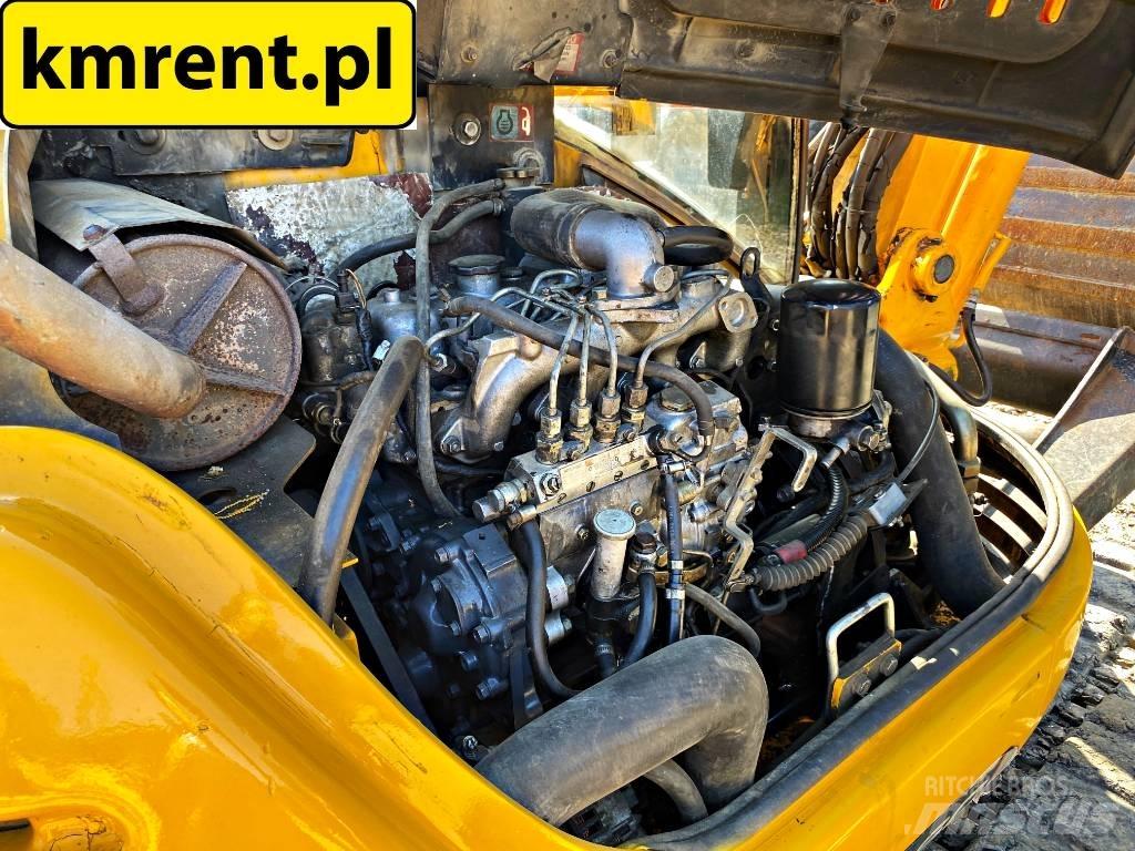 JCB 8060 Mini ekskavatörler, 7 tona dek