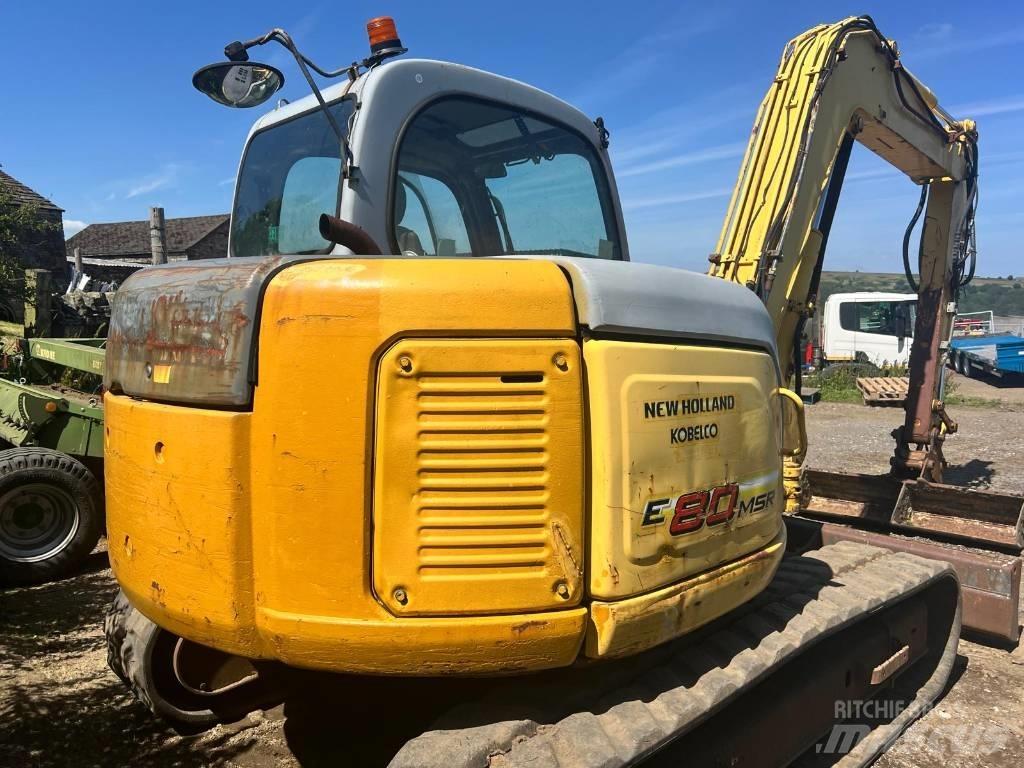 New Holland E 80 Midi ekskavatörler 7 - 12 t