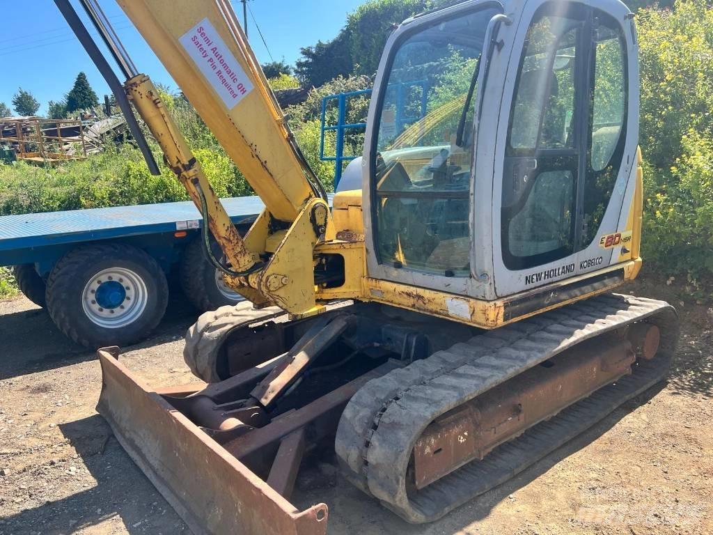 New Holland E 80 Midi ekskavatörler 7 - 12 t