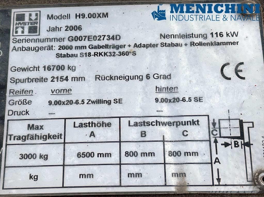 Hyster H 9.00 XM Dizel forkliftler