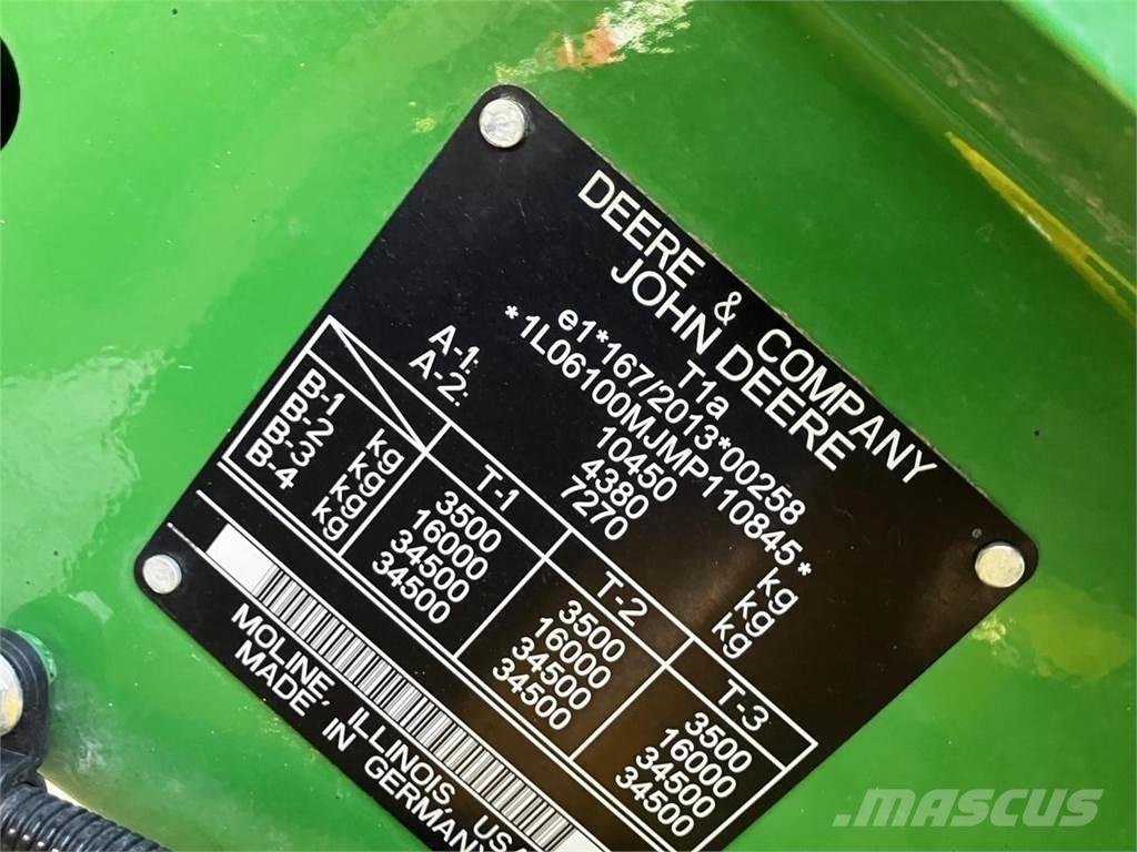 John Deere 6100M Traktörler
