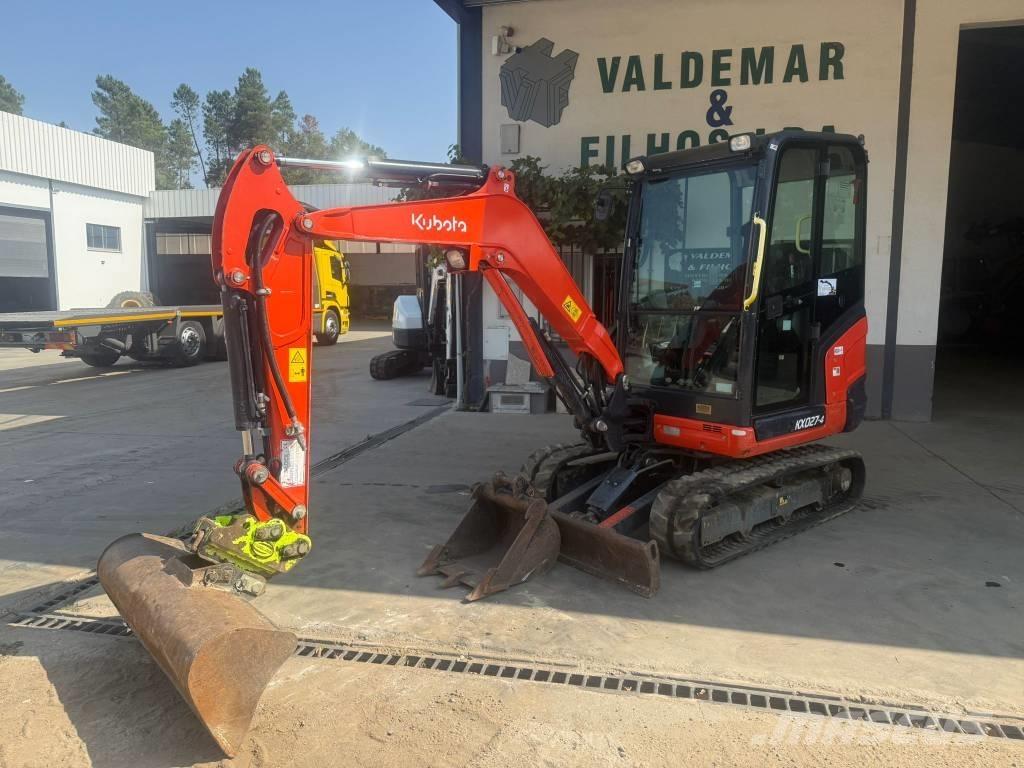 Kubota KX 027-4 Mini ekskavatörler, 7 tona dek