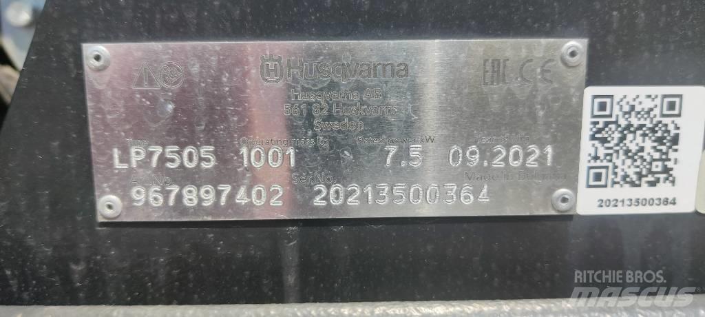 Husqvarna LP 7505 Zemin sıkıştırma makineleri