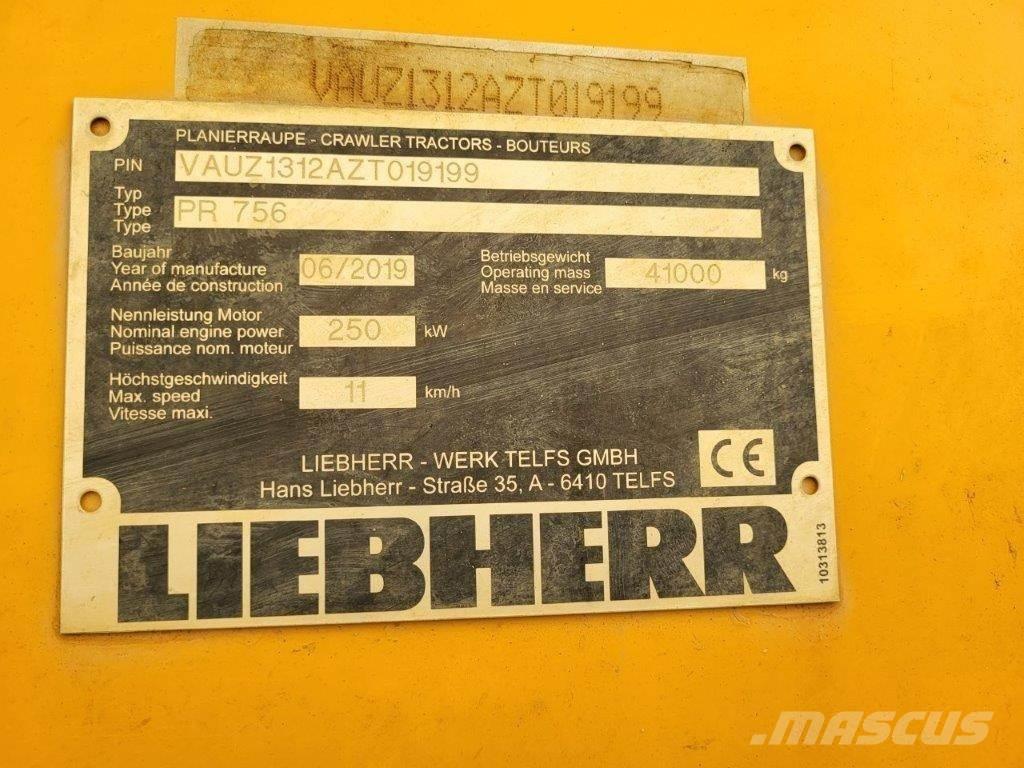 Liebherr PR756 Paletli dozerler