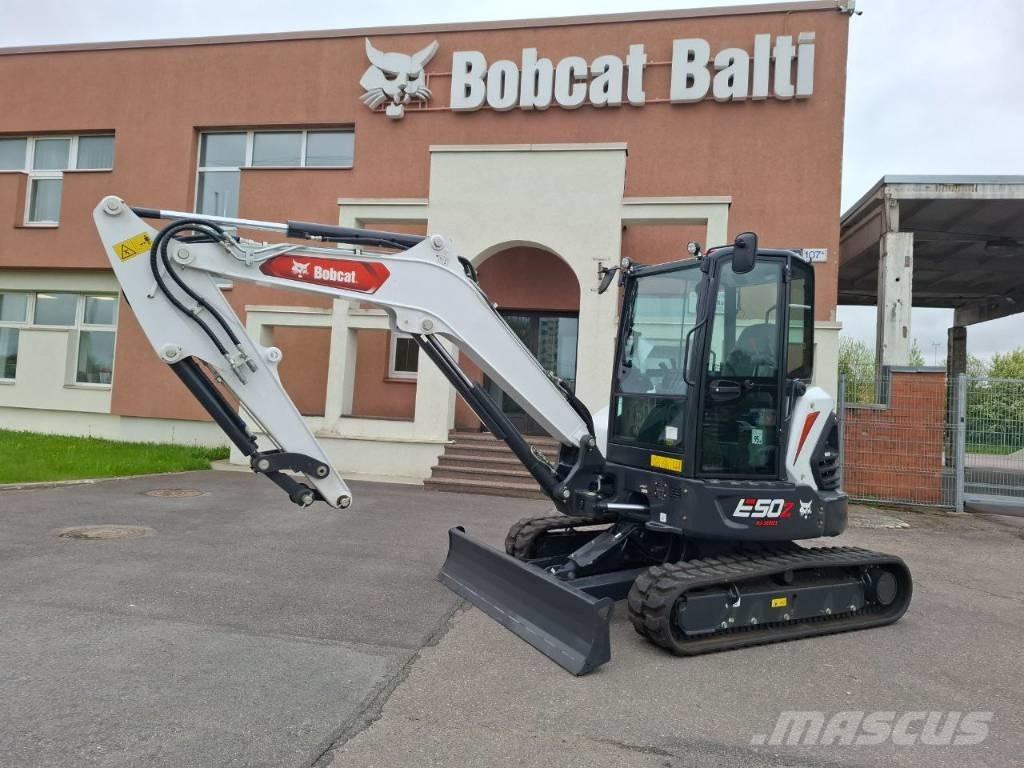Bobcat E 50z Mini ekskavatörler, 7 tona dek