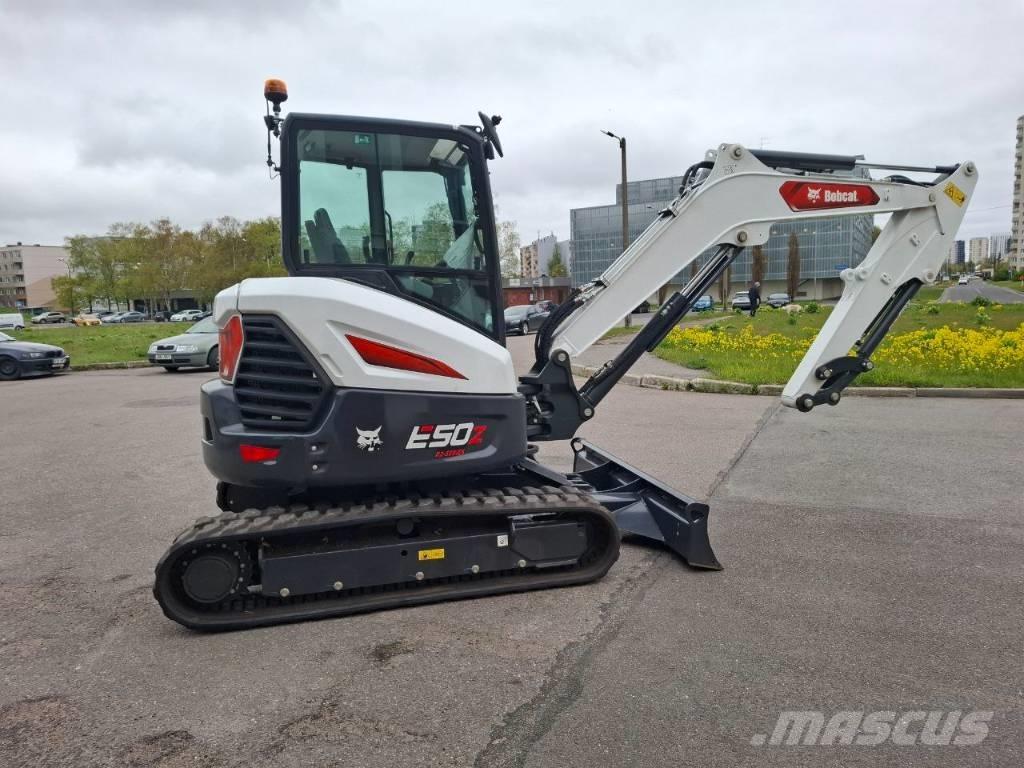 Bobcat E 50z Mini ekskavatörler, 7 tona dek