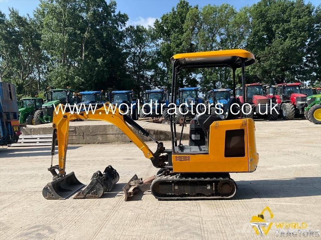 JCB 15 C-1 Mini ekskavatörler, 7 tona dek