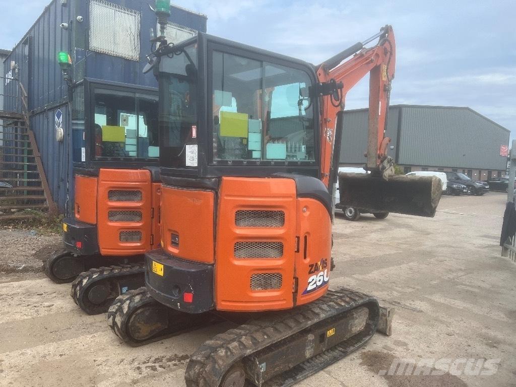 Hitachi Zx26-6 CLR Mini ekskavatörler, 7 tona dek