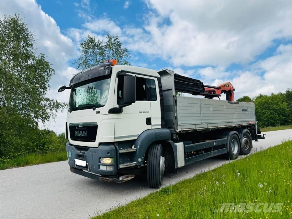 MAN TGS 26.360 Araç üzeri vinçler