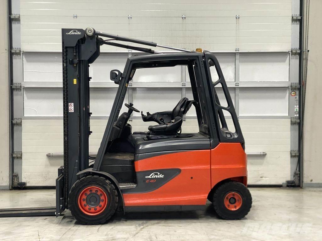 Linde E40H-01/600 Elektrikli forkliftler