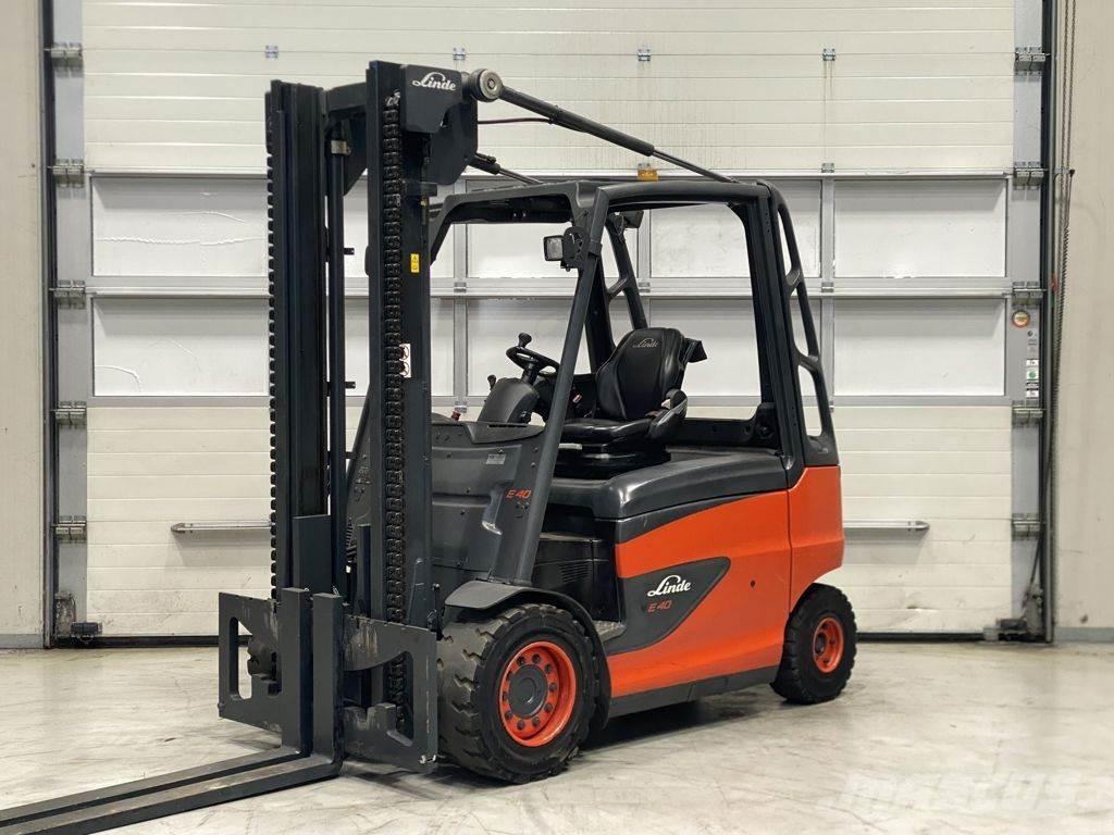 Linde E40H-01/600 Elektrikli forkliftler