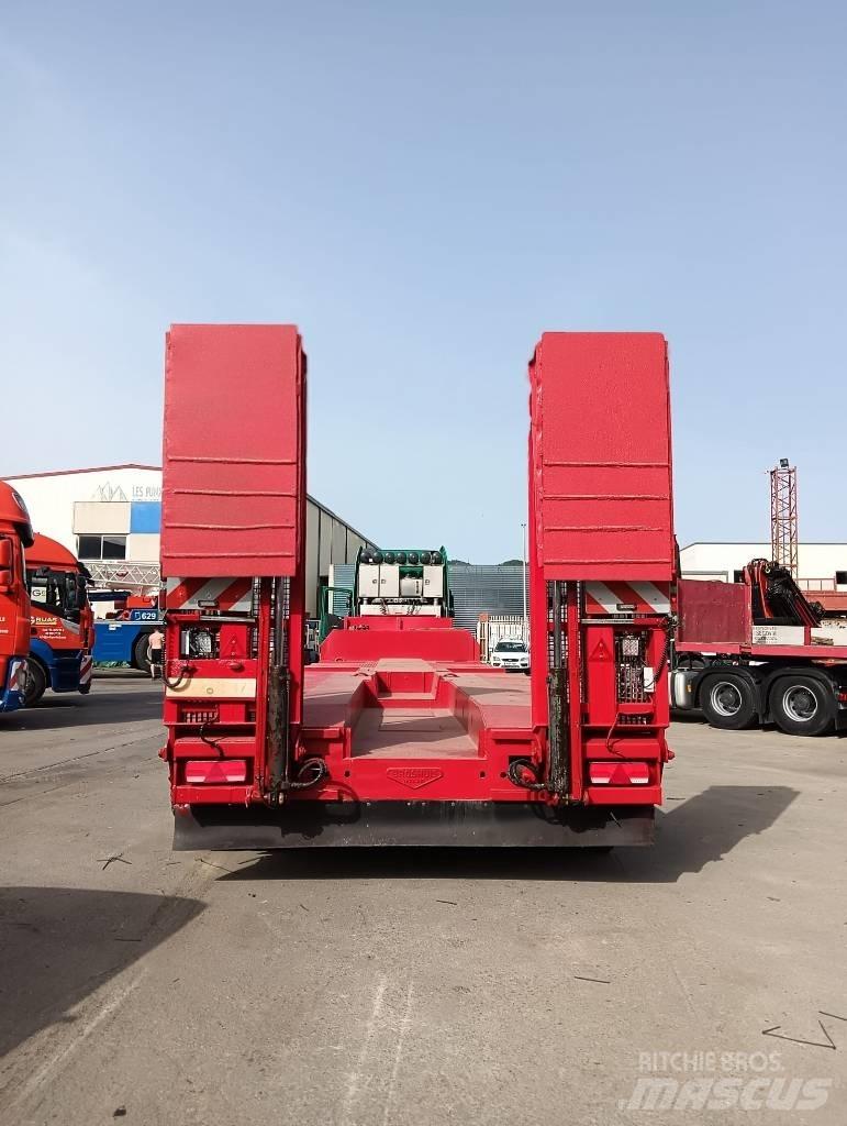 Broshuis 6ABSD-85 Low loader yari çekiciler