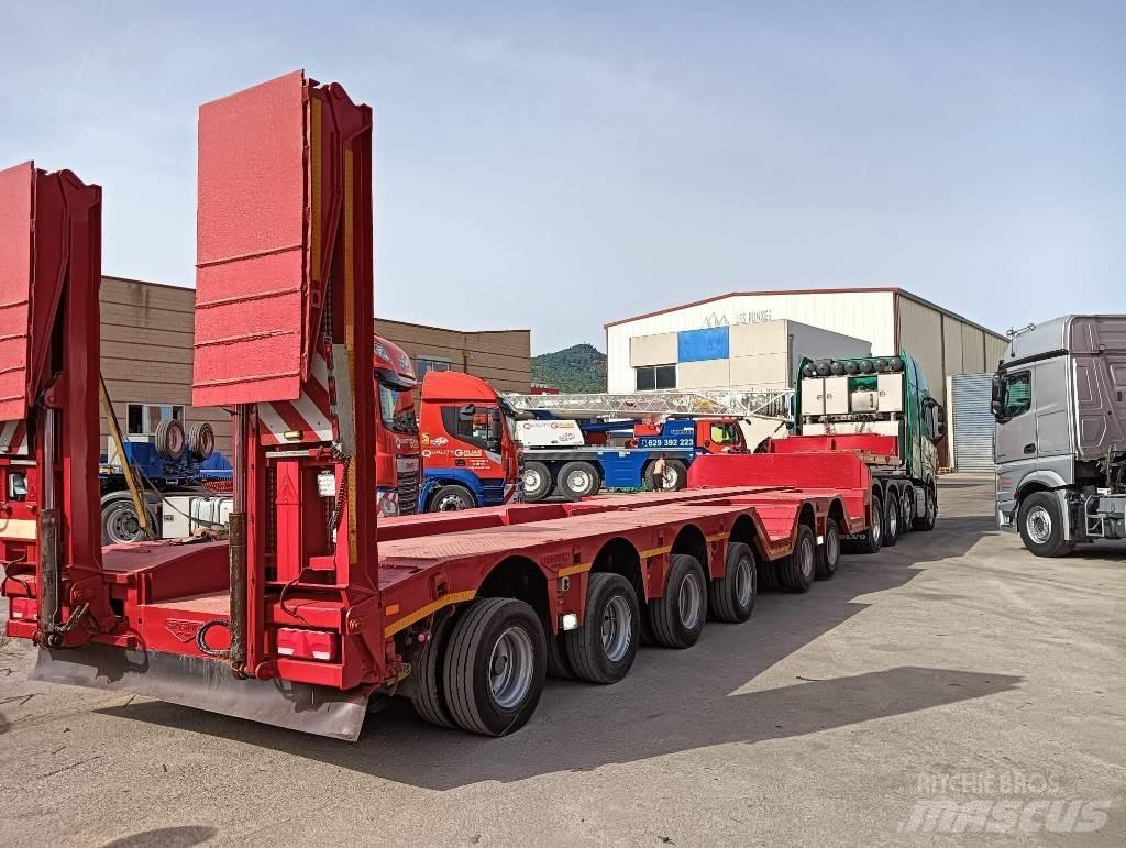 Broshuis 6ABSD-85 Low loader yari çekiciler