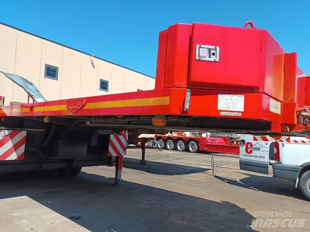 Broshuis 6ABSD-85 Low loader yari çekiciler