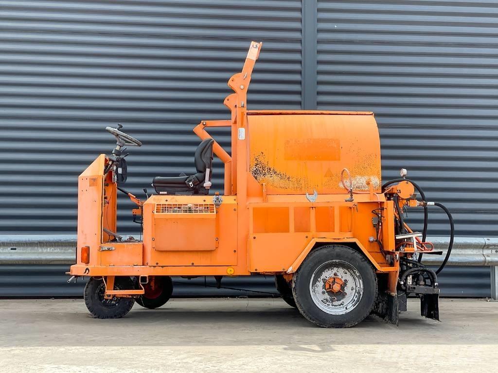 Strassmayr S25/500-G Bitüm pülverizatörleri
