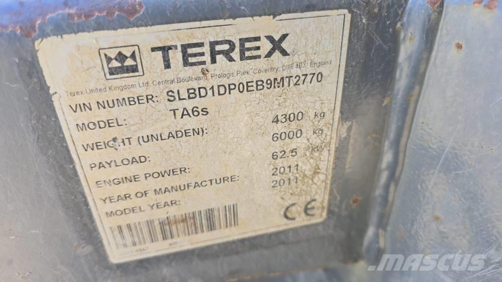 Terex TA 6 Belden kirma kamyonlar