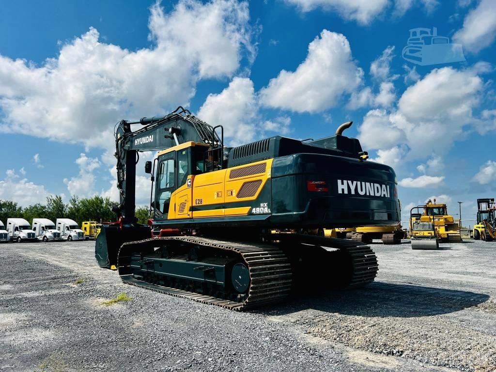 Hyundai HX 480 AL Paletli ekskavatörler