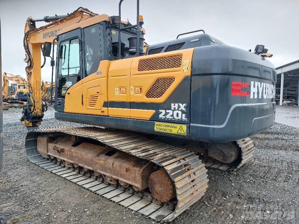 Hyundai HX 220 L Paletli ekskavatörler
