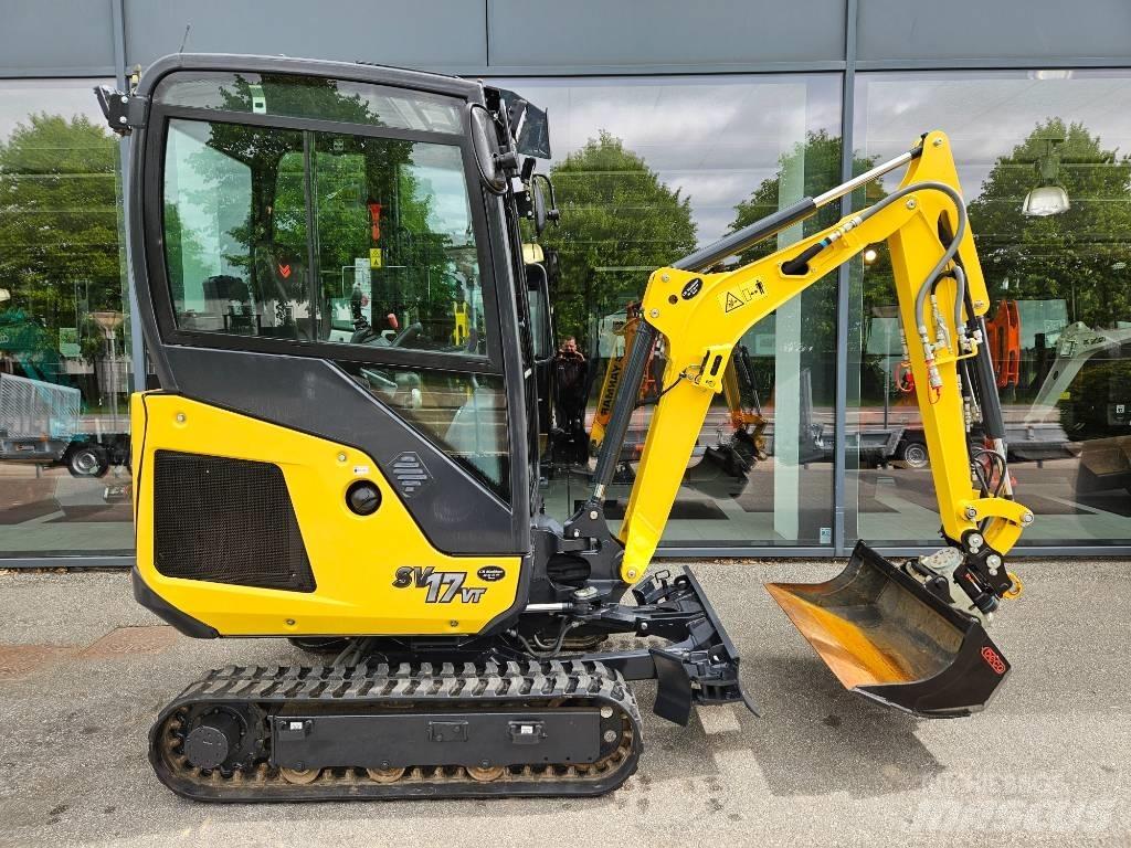 Yanmar sv17vt Mini ekskavatörler, 7 tona dek