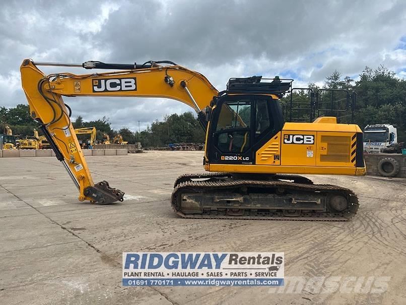 JCB JS 220 LC Paletli ekskavatörler