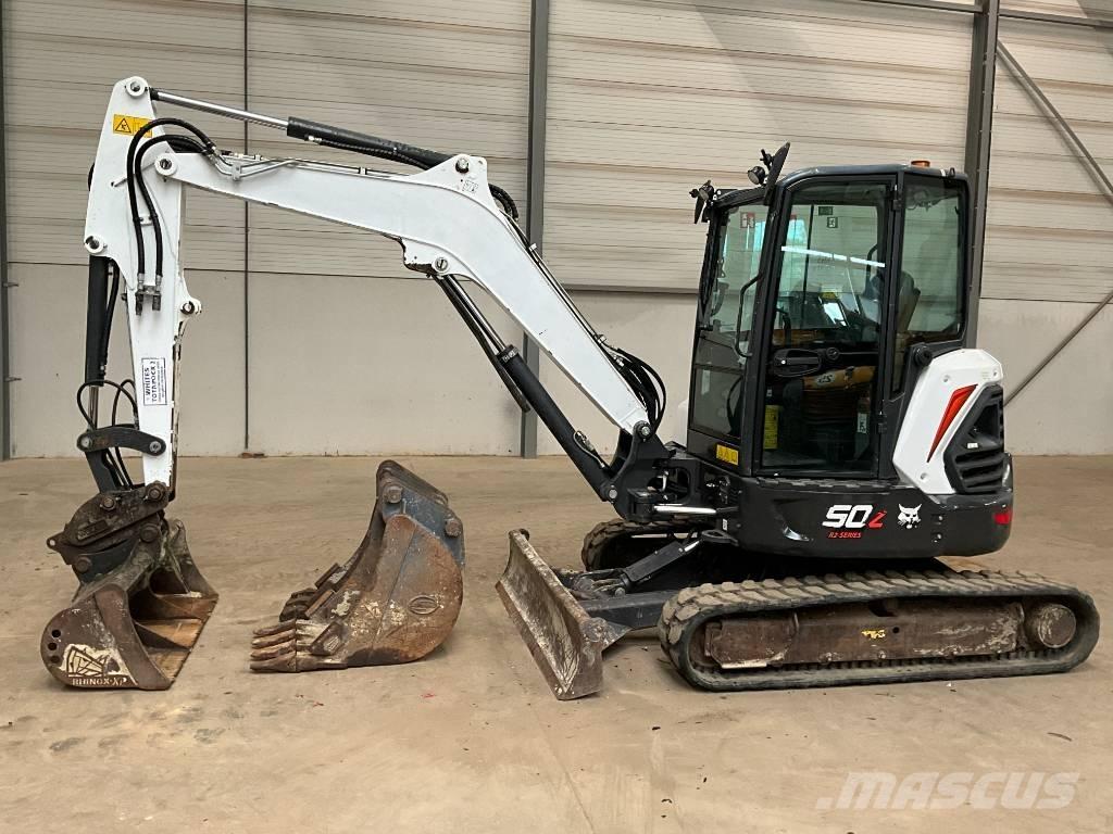 Bobcat E 50z Mini ekskavatörler, 7 tona dek