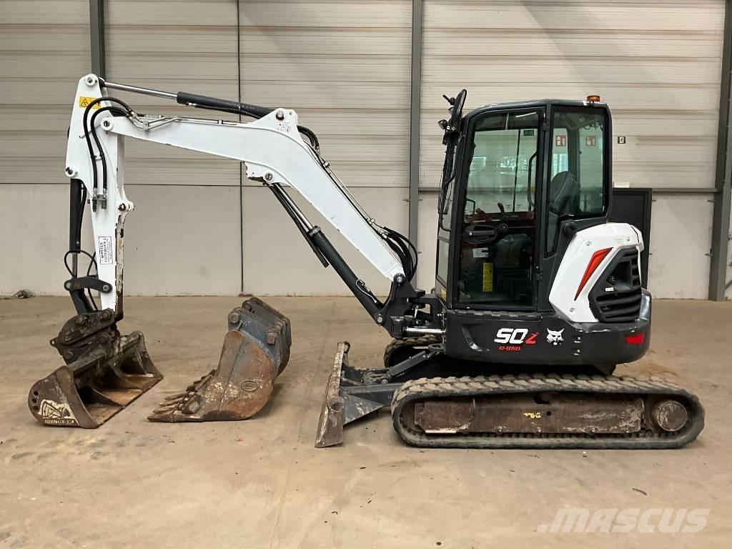Bobcat E 50z Mini ekskavatörler, 7 tona dek