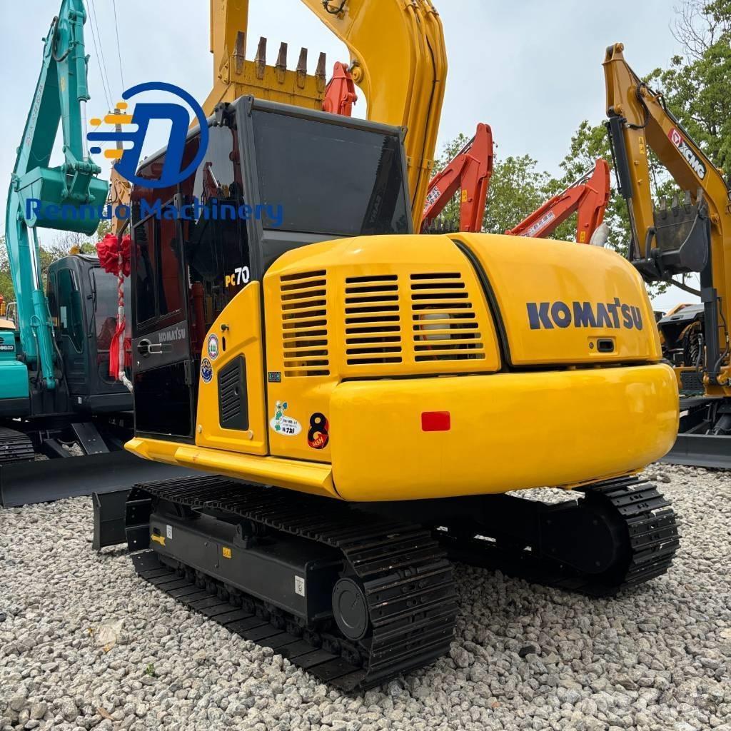 Komatsu PC 70-8 Mini ekskavatörler, 7 tona dek