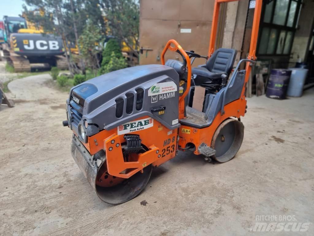 Hamm HD 8 VV Çift tamburlu silindirler