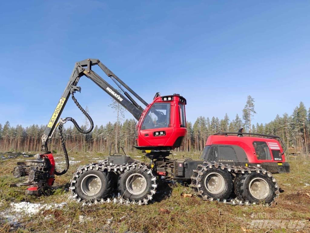 Komatsu 931 XC Biçerdöverler