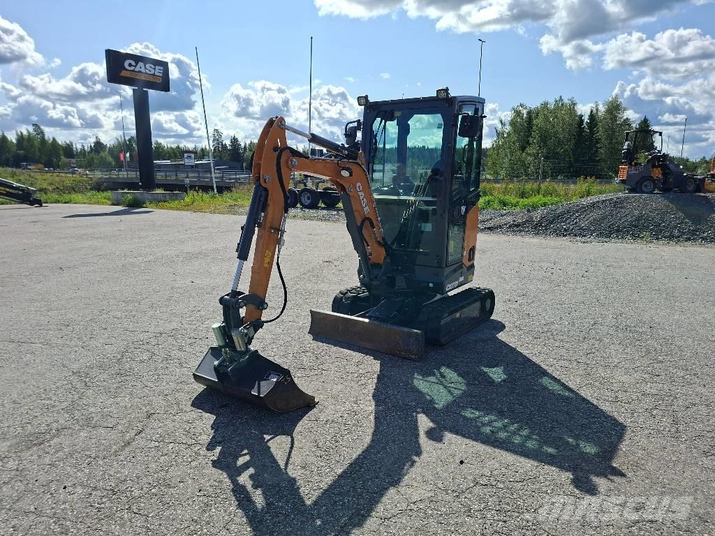 CASE CX 17 D Mini ekskavatörler, 7 tona dek