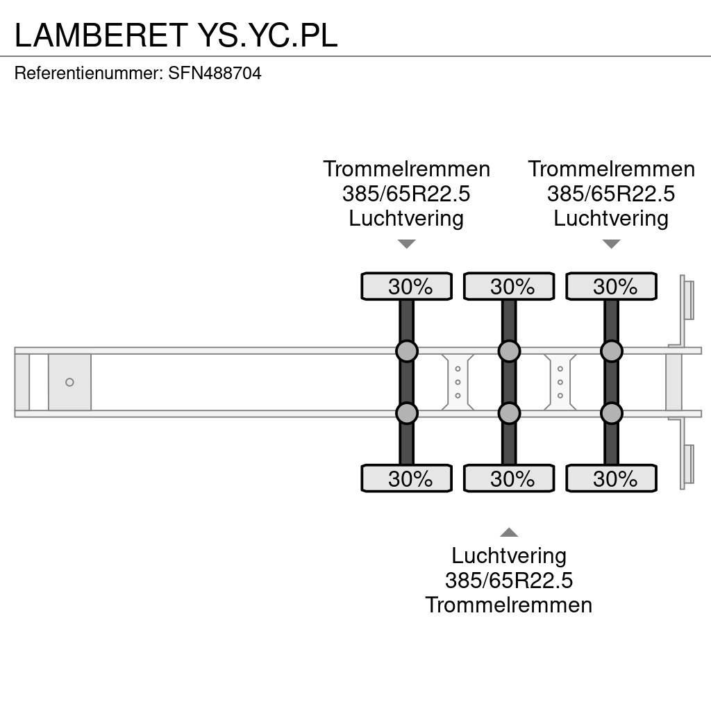 Lamberet YS.YC.PL Frigofrik çekiciler